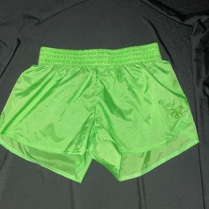 Athletic Lime green shorts